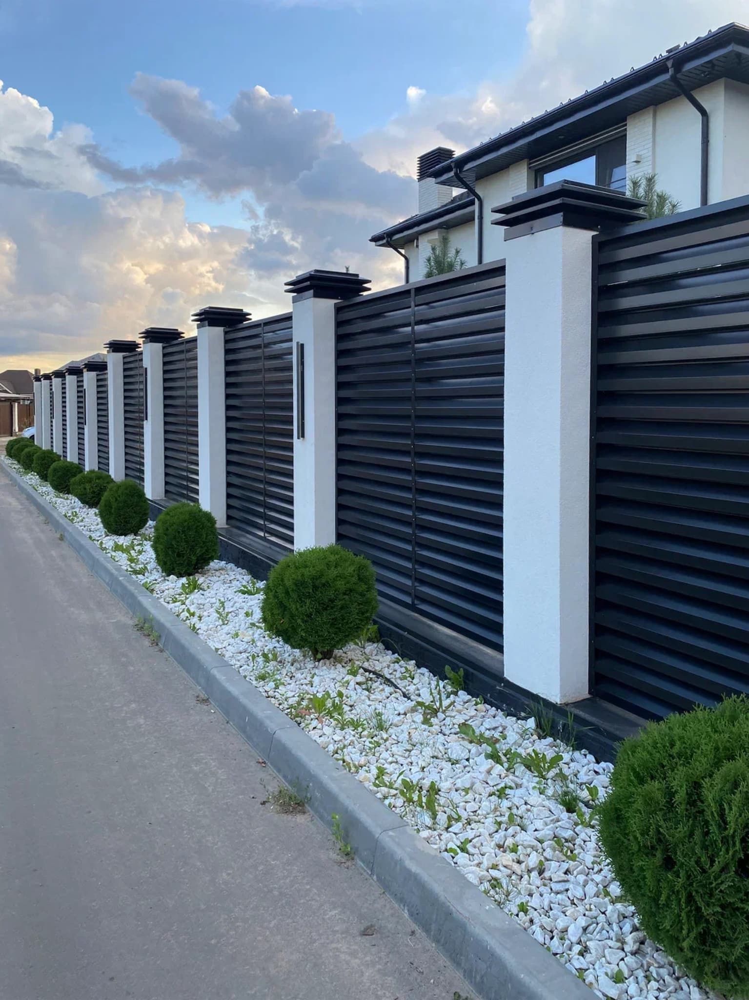 Забор-жалюзи